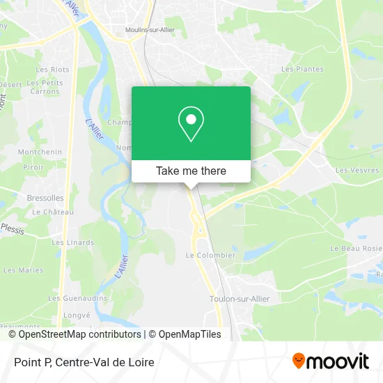 Point P map