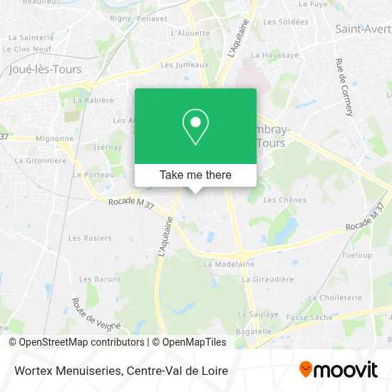 Wortex Menuiseries map