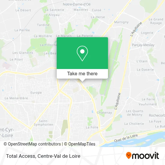 Total Access map