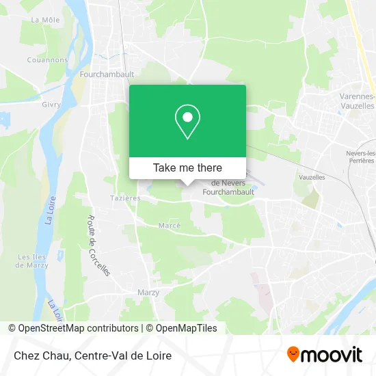 Chez Chau map