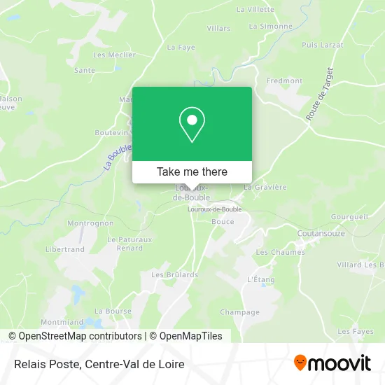 Relais Poste map