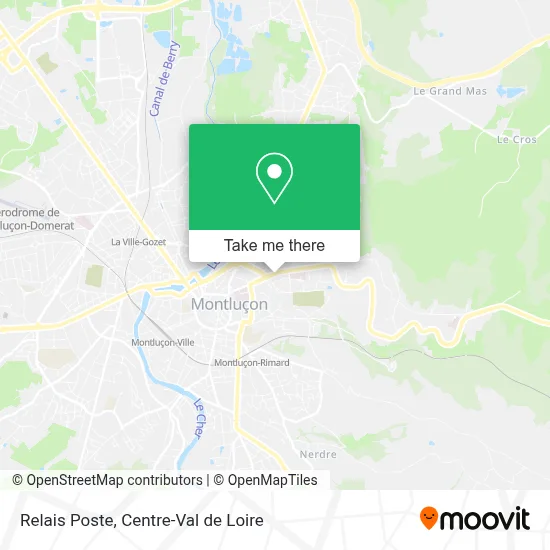 Relais Poste map