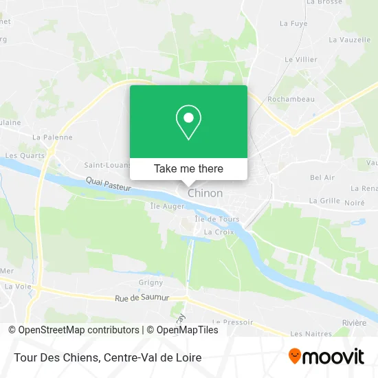 Tour Des Chiens map