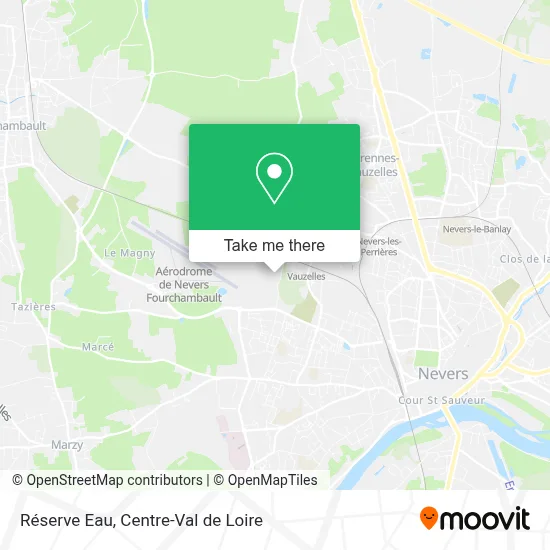Réserve Eau map