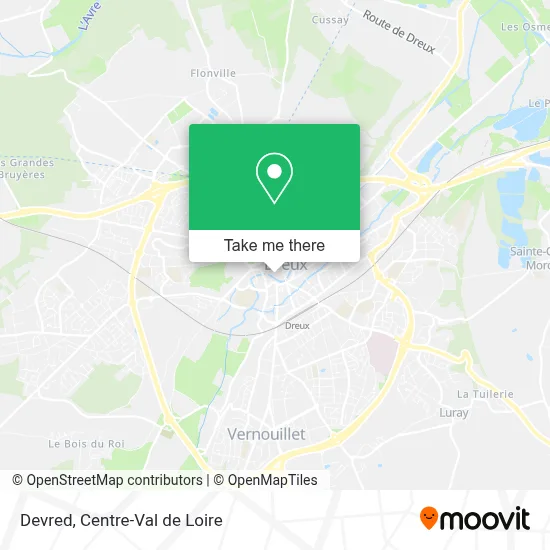 Devred map