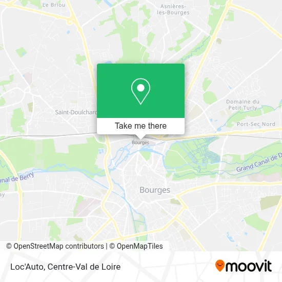 Loc'Auto map