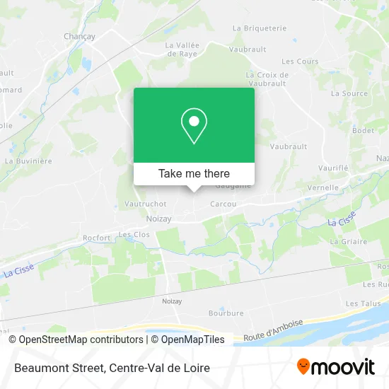 Rue De Beaumont map