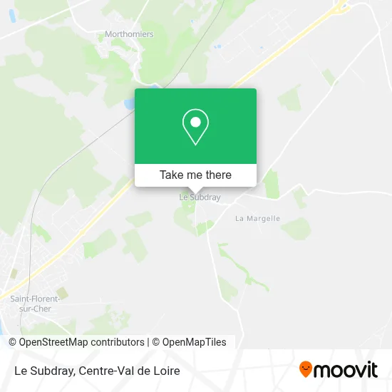 Le Subdray map