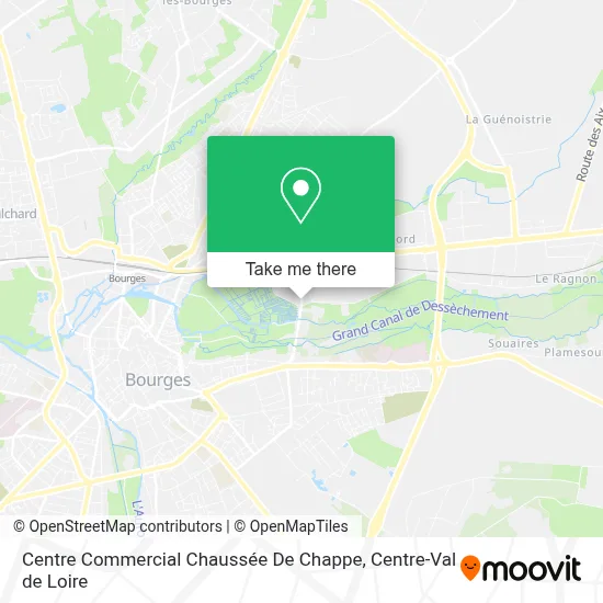 Centre Commercial Chaussée De Chappe map