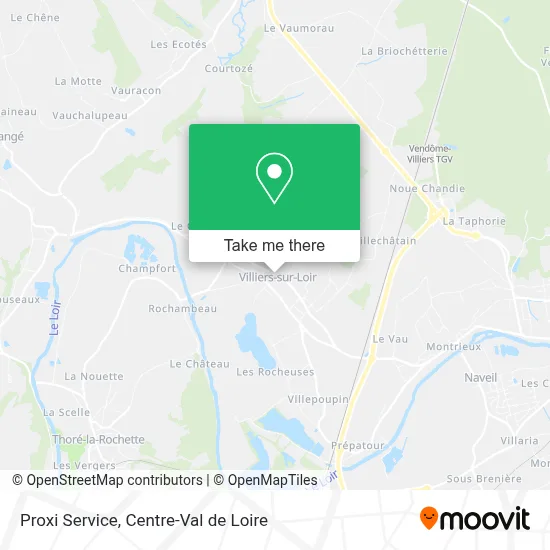 Proxi Service map
