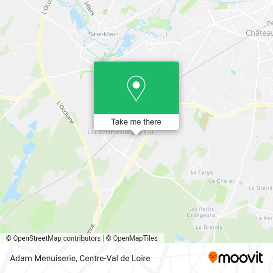 Adam Menuiserie map