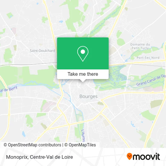 Monoprix map
