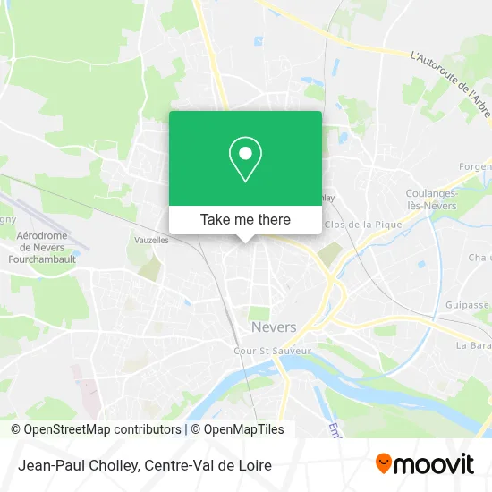 Jean-Paul Cholley map