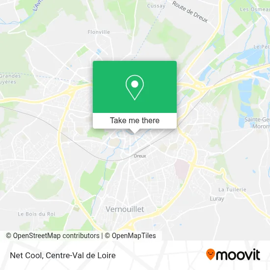 Net Cool map
