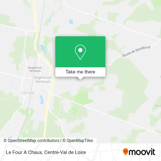 Le Four A Chaux map