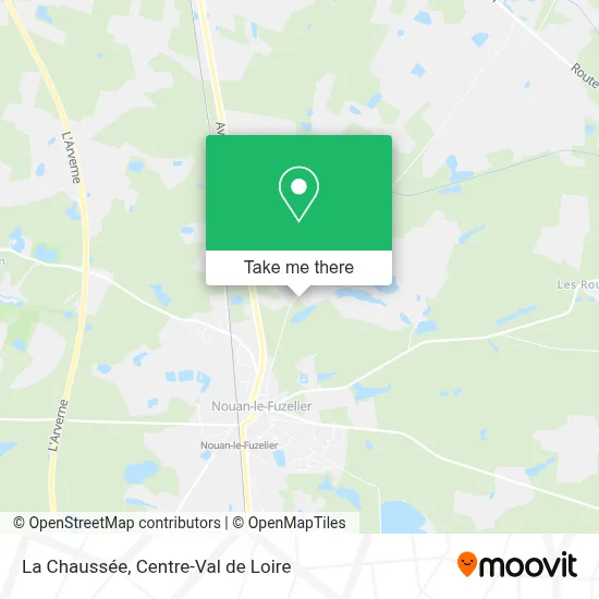La Chaussée map