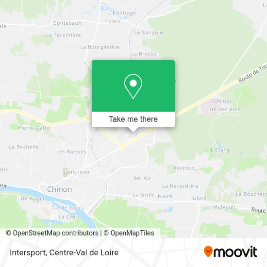 Intersport map