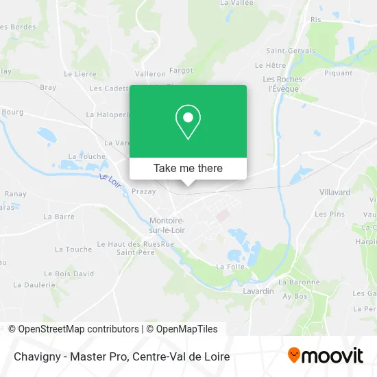 Chavigny - Master Pro map