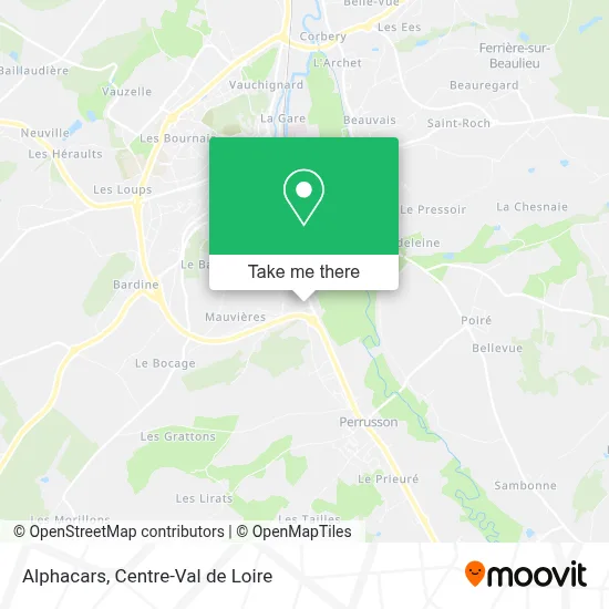Alphacars map
