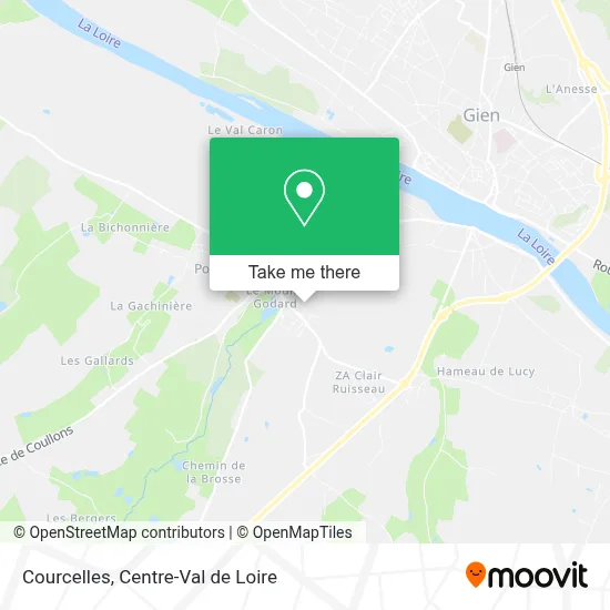 Courcelles map