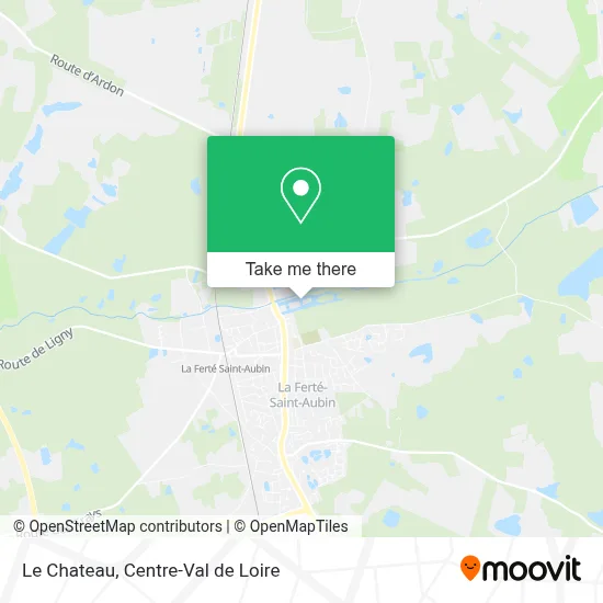Le Chateau map
