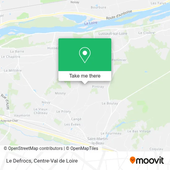 Le Defrocs map