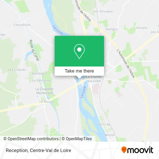 Reception map