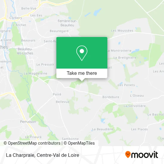 La Charpraie map