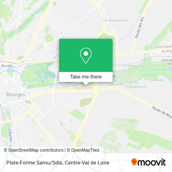 Plate-Forme Samu/Sdis map