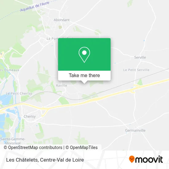Les Châtelets map