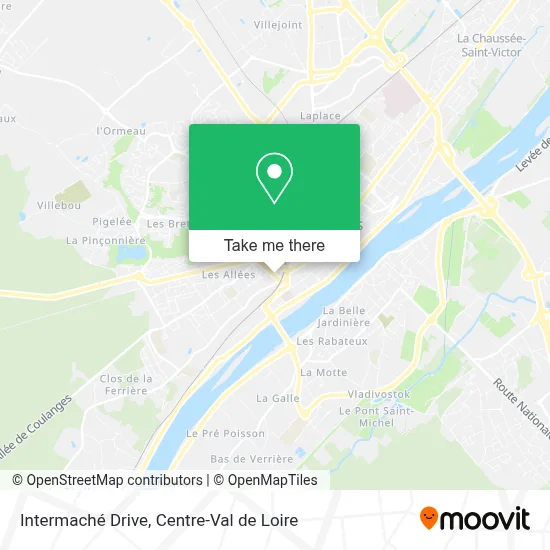 Intermaché Drive map
