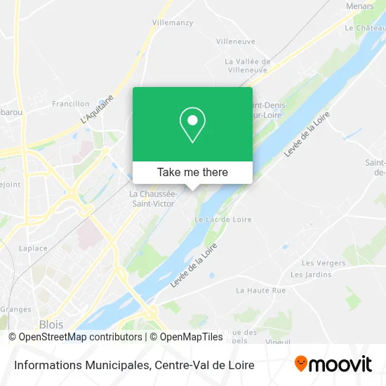 Informations Municipales map