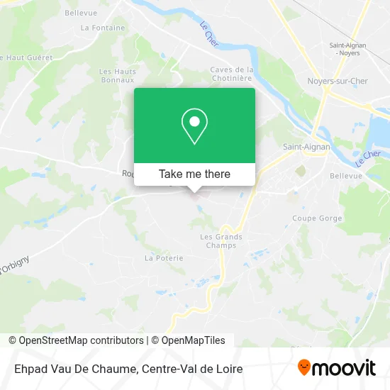 Ehpad Vau De Chaume map