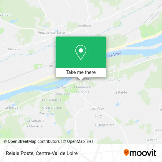Relais Poste map