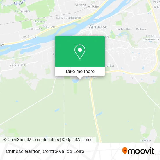 Jardin Chinois map