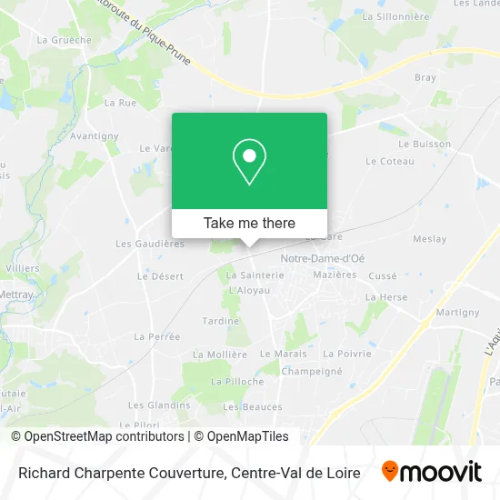 Richard Charpente Couverture map