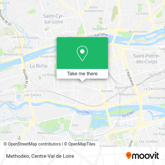 Methodeo map