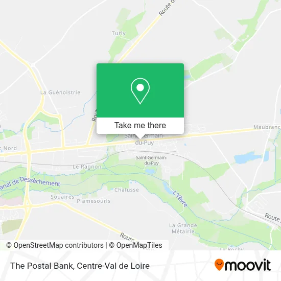 La Banque Postale map