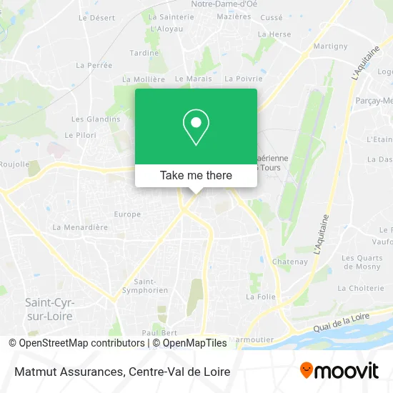 Matmut Assurances map