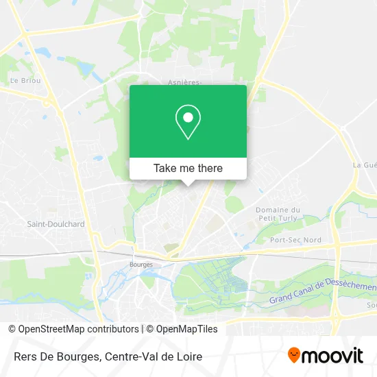 Rers De Bourges map