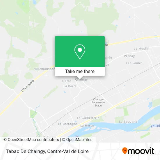 Tabac De Chaingy map