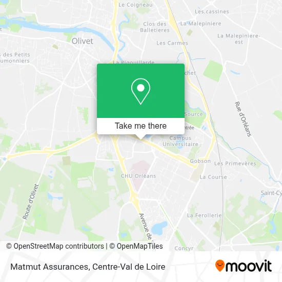 Matmut Assurances map