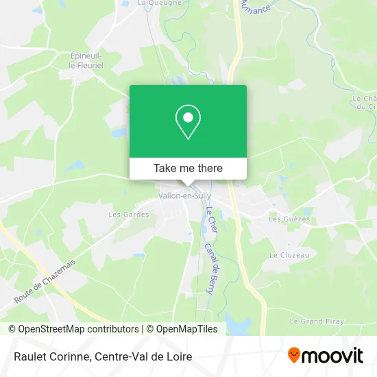 Raulet Corinne map