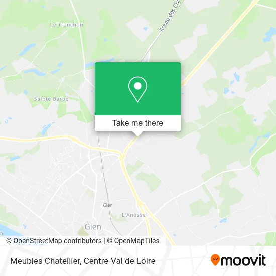 Meubles Chatellier map