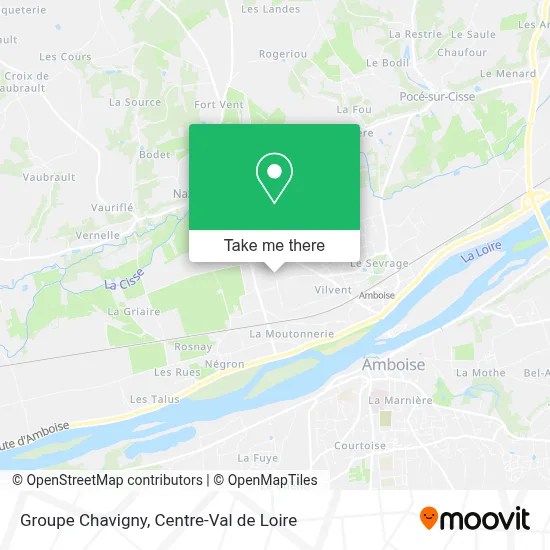 Groupe Chavigny map