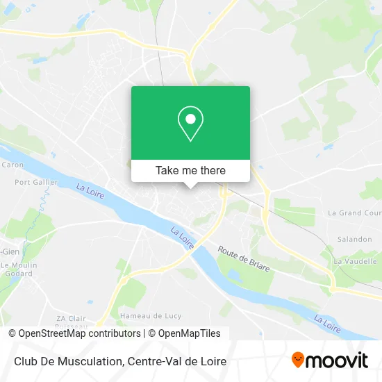 Club De Musculation map