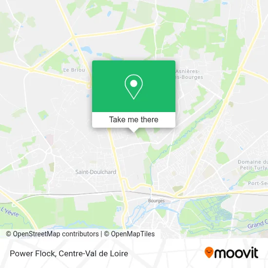 Power Flock map