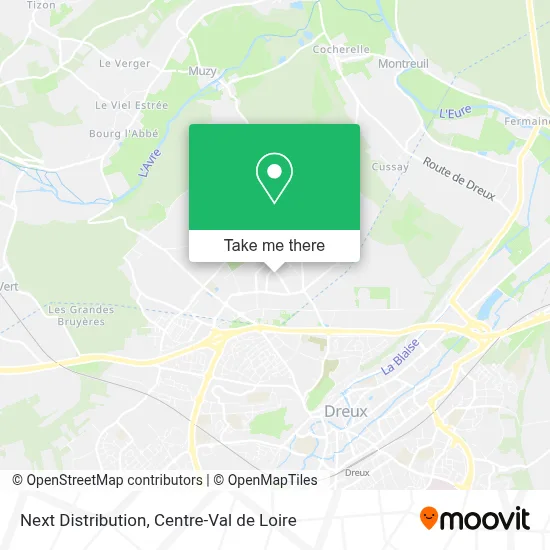 Next Distribution map