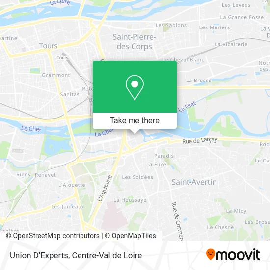 Union D'Experts map