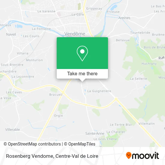 Rosenberg Vendome map